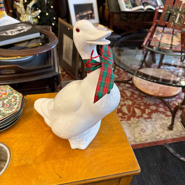 Ceramic Christmas Goose
