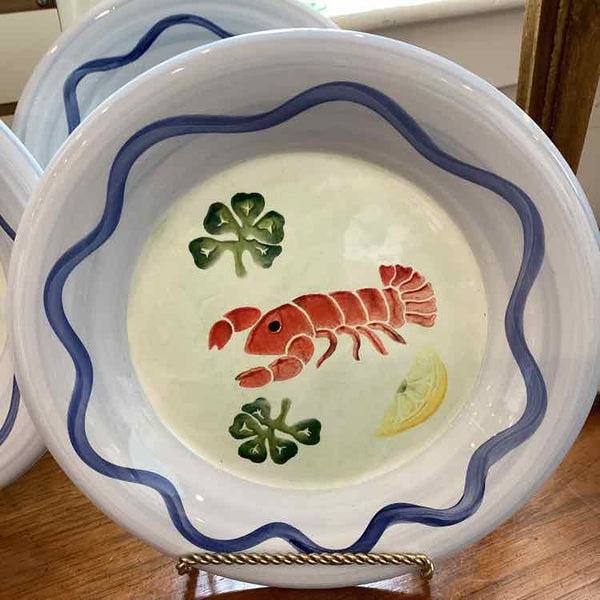 Six Lobster Plates