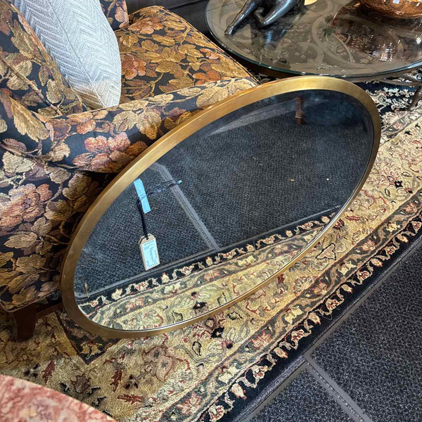 Pottery Barn Oval Beveled Mirror