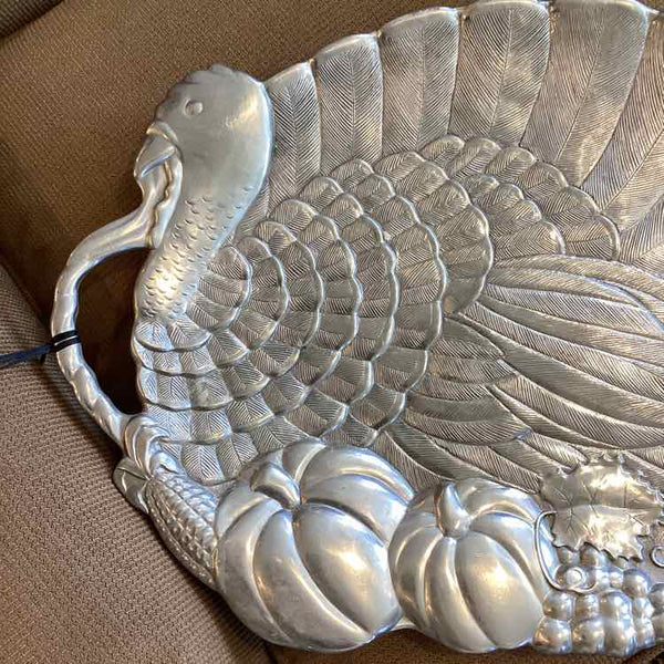 Gorham Metal Turkey Serving Platter