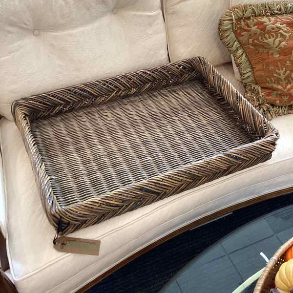 Large Rattan Woven Tray