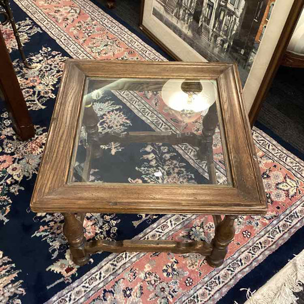 Vintage Ethan Allen Square Side Table