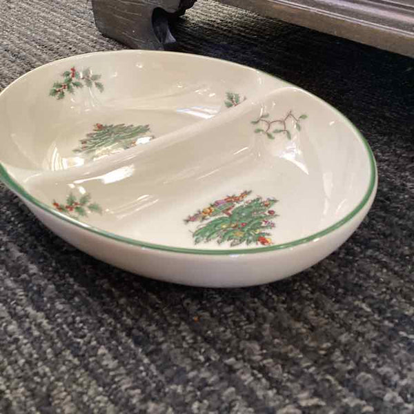 Spode Christmas Divided Dish