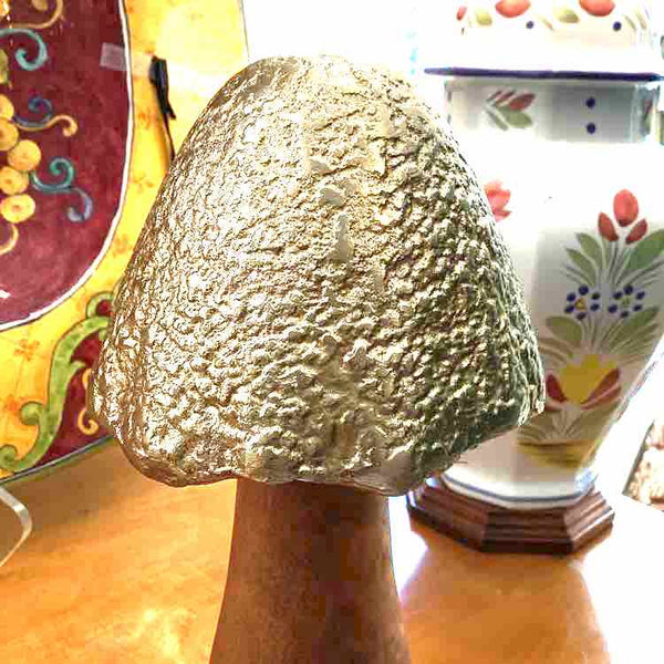 Wood And Metal Mushroom