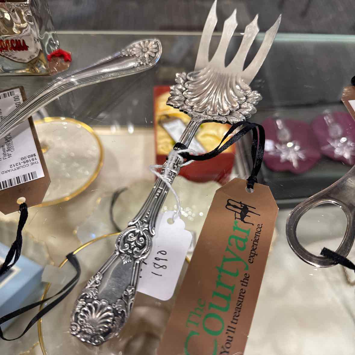 Silverplate Serving Fork