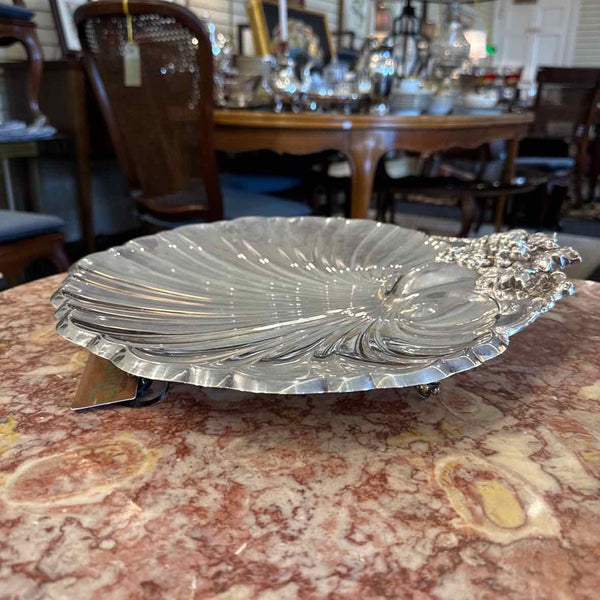 Silverplate Shell Dish
