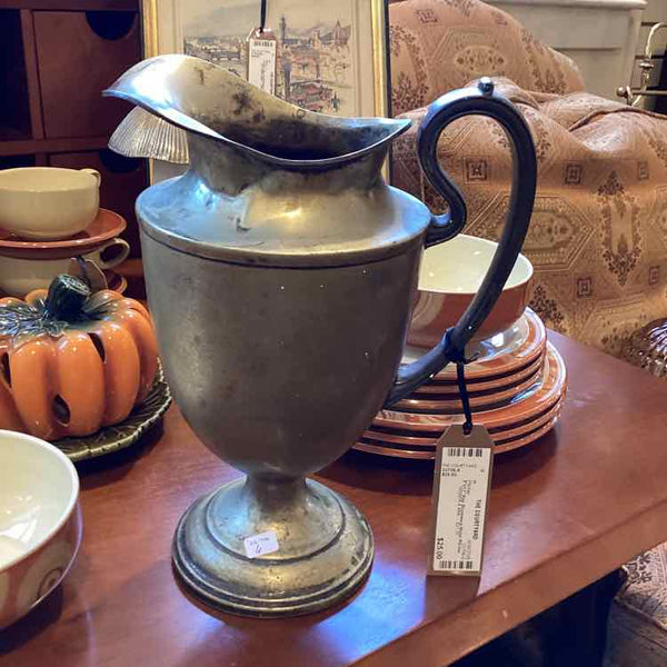 Key Stoneware Water Pitcher