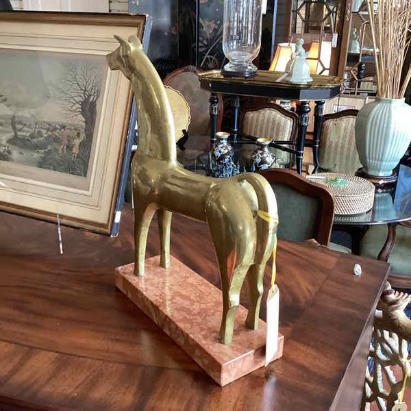 Sarreid Brass Horse Sculpture