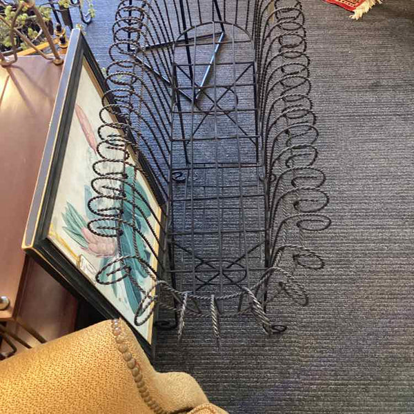 Black Wrought Iron  Planter