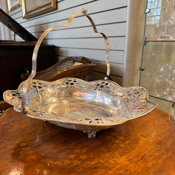 Silverplate Bridal Basket