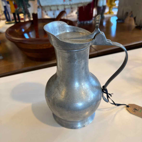 Antique Pewter Pitcher