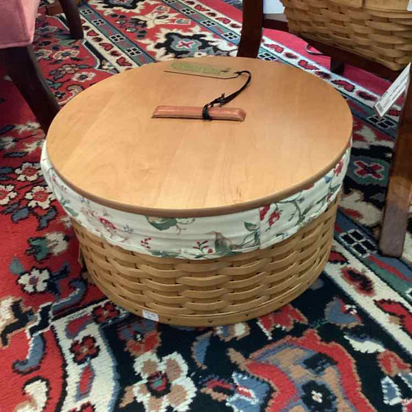 Longaberger Botanical Large Round Basket