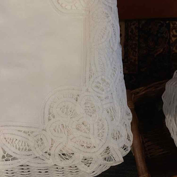 10 Lace Trim Placemats