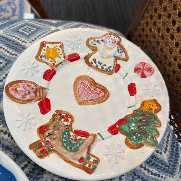 Two Christmas Plates