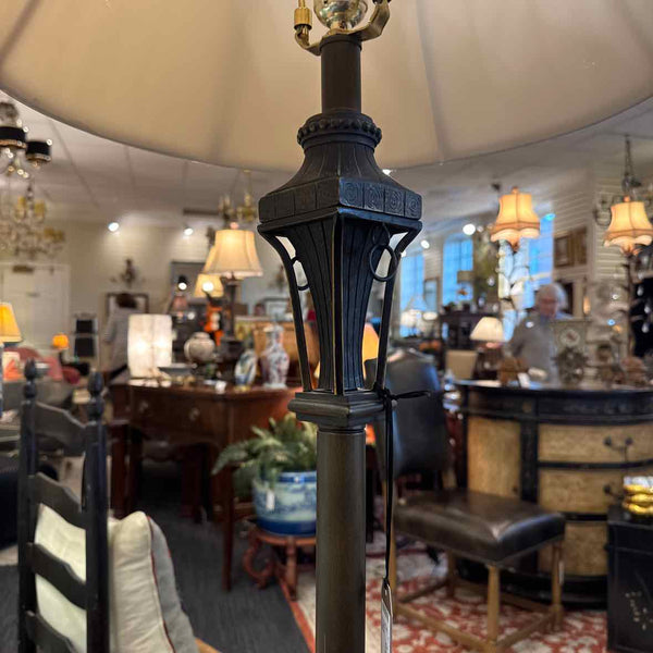 Antique Brown Floor Lamp