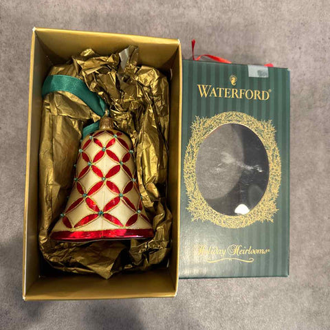 Waterford Glass Bell Ornament
