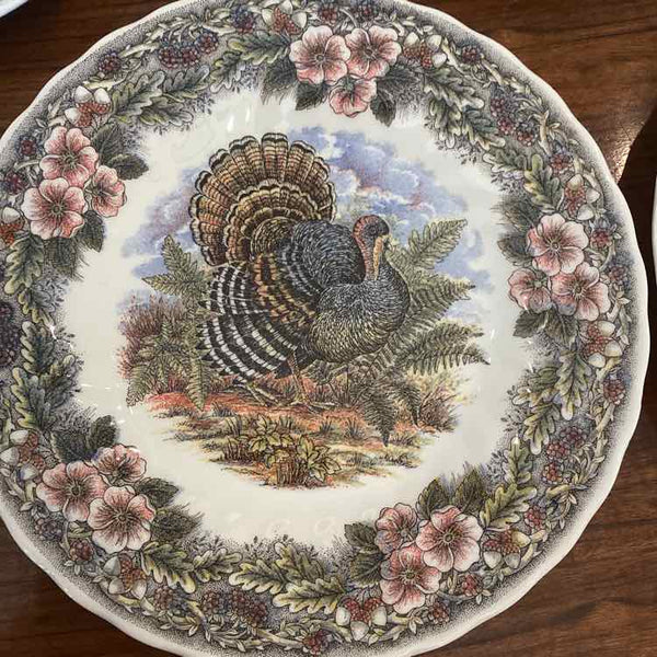 Churchhill Turkey Salad Plates