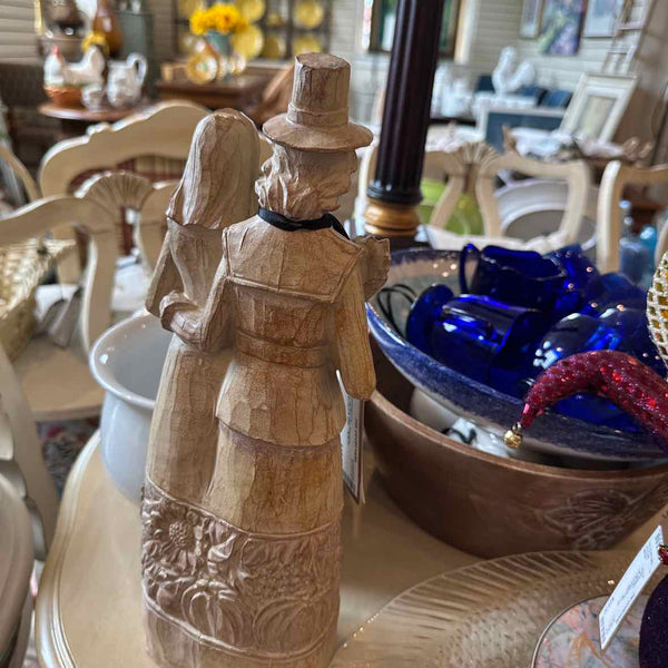 Carved Pilgrims