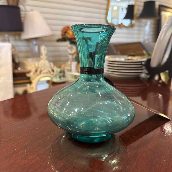 Blue Glass Vase