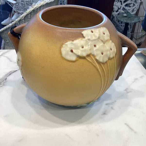 Roseville Gold Primrose Vase