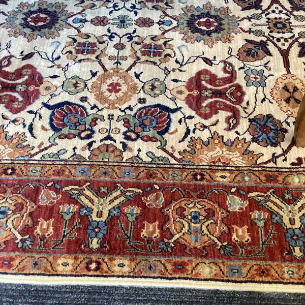 Karastan Rust And Beige Rug