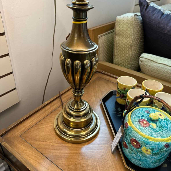 Brass Urn/Fluted Lamp