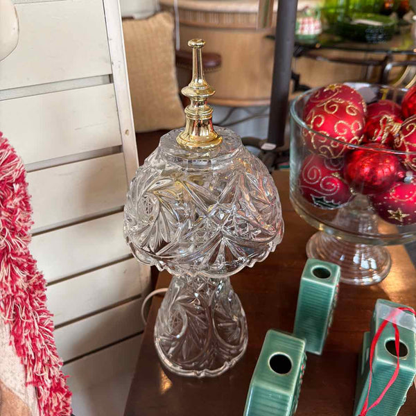 Glass Lamp - Vintage