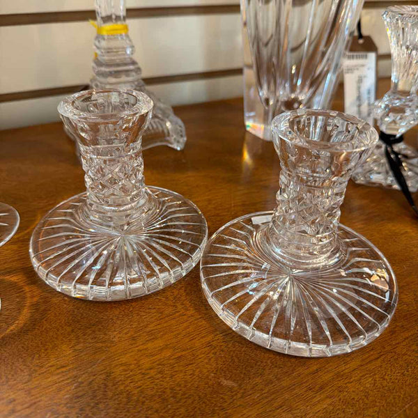 Waterford Candlesticks - Pair