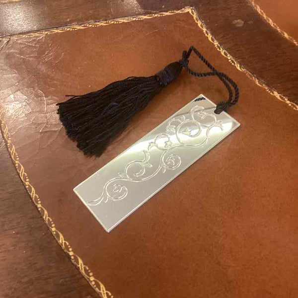 Silverplate Ornate Bookmark in Box