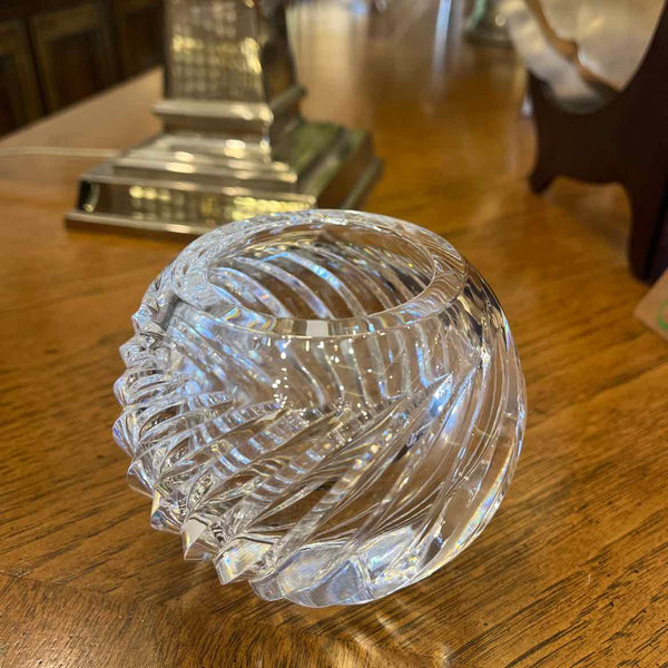 Faberge Crystal Rose Bowl
