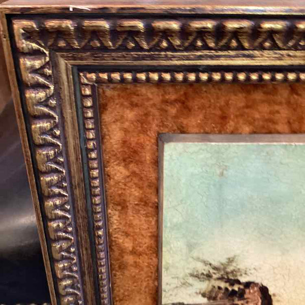 Vertical Ruins Framed Print