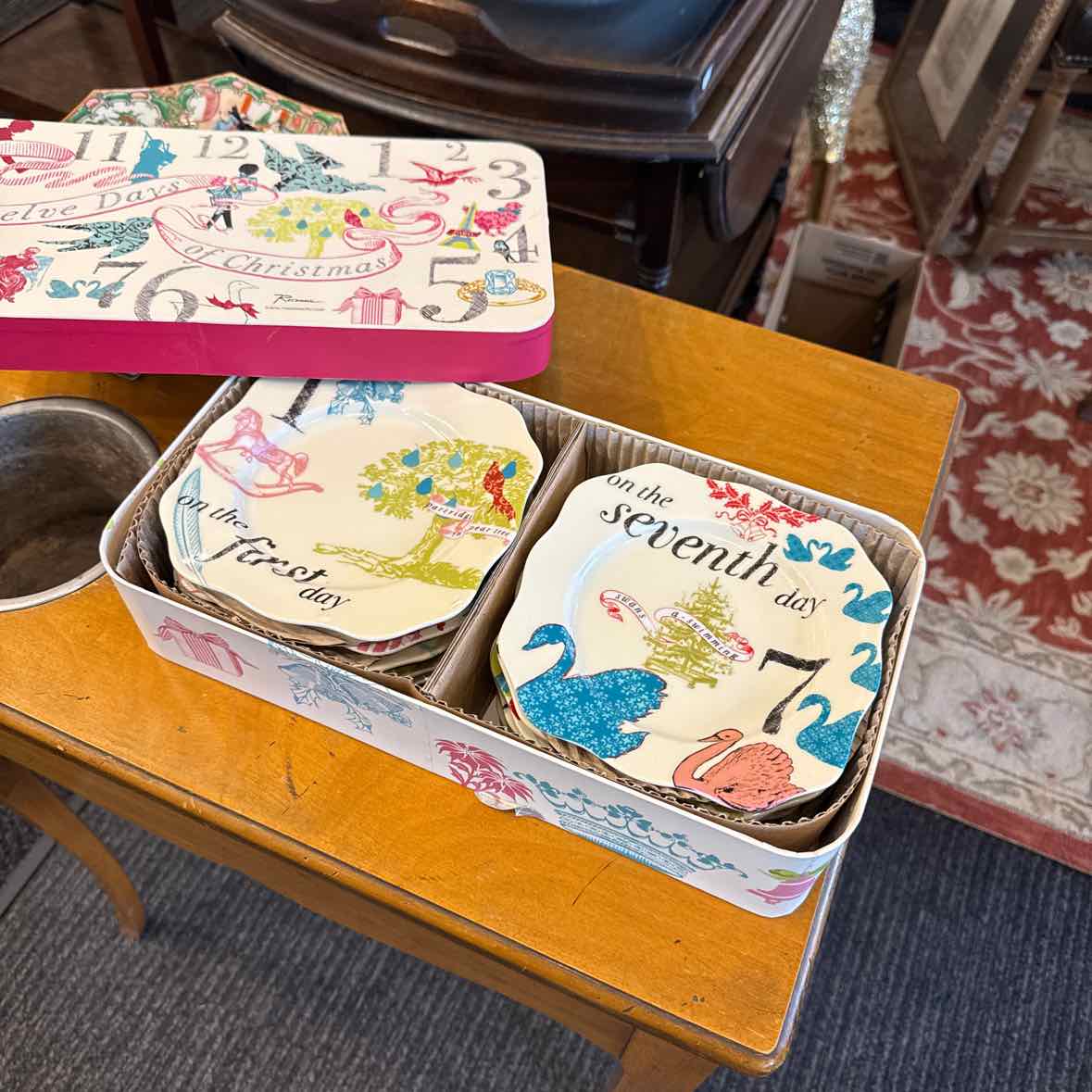 Twelve  Days of Christmas  Appetizer Plates