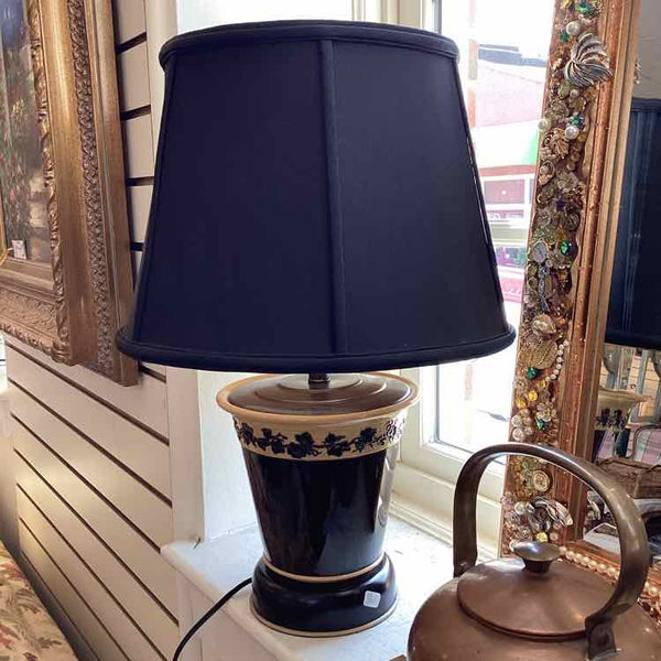Pair Of Antique Porcelain Lamps