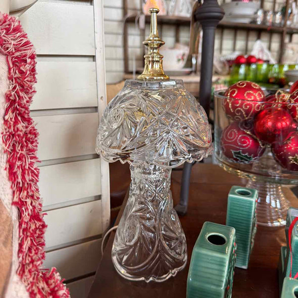 Glass Lamp - Vintage