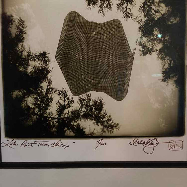 Lake Point Towers Framed Lithograph