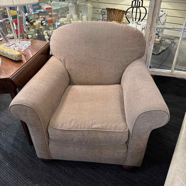 Sherrill Taupe Club Chair