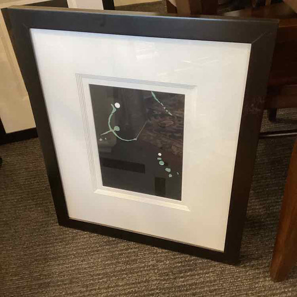 Black Framed Modern Art