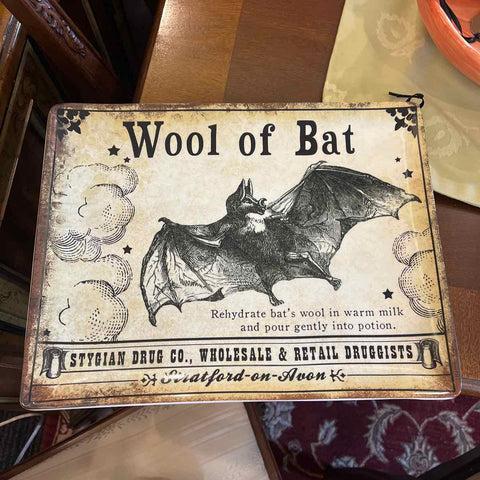 William Sonoma Bat Platter