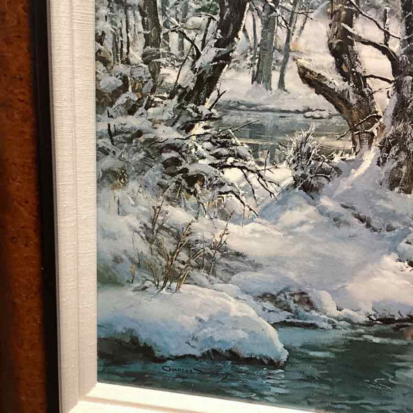 Ltd. Ed. Print - C. Vickery - "Hush of Winter" - Mastertouch Canvas