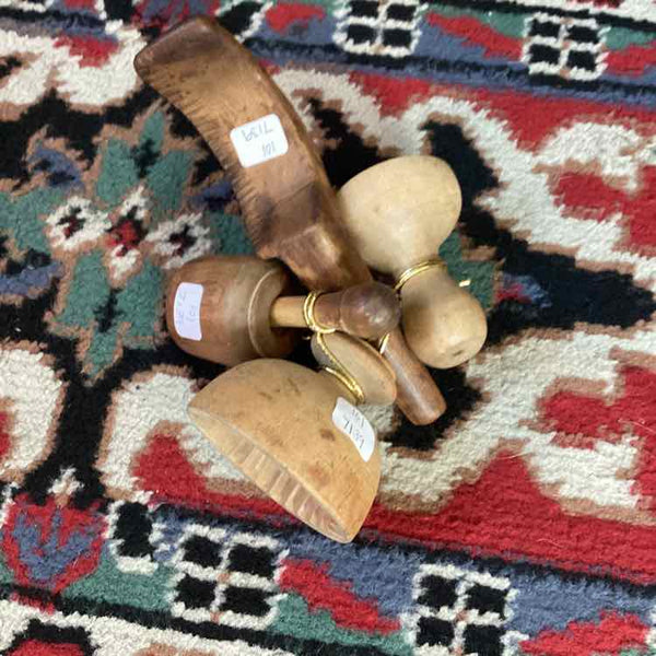 Antique Butter Mold Collection - Set of 4
