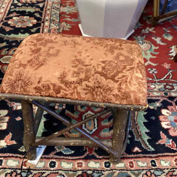 Vintage Twig Footstool