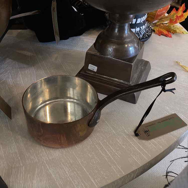 French Tin Copper Tinned Saucepot