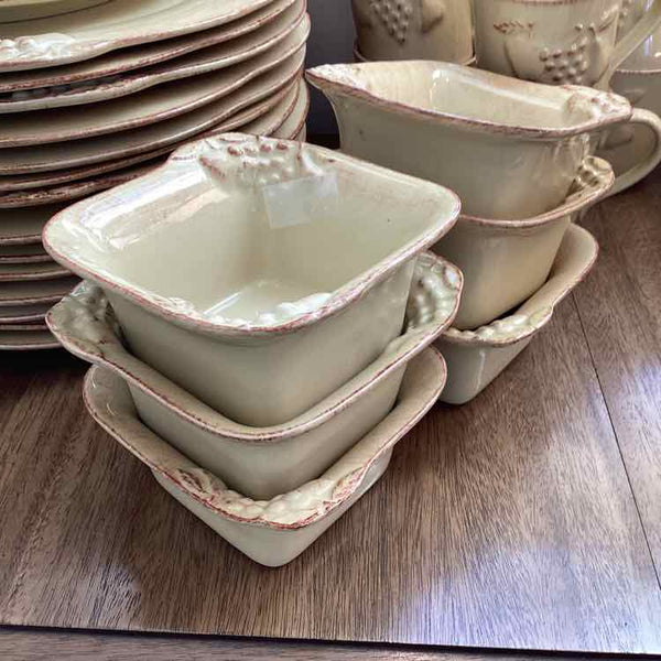 Casafina "Madiera Harvest" Set of 6 Square Bowls