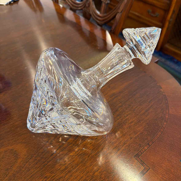 Shannon Crystal Tilted Side Decanter