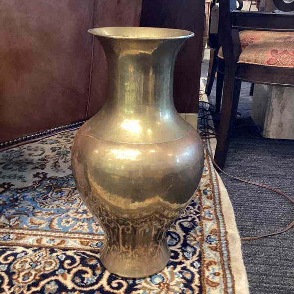 "As Is" Solid Brass Vase