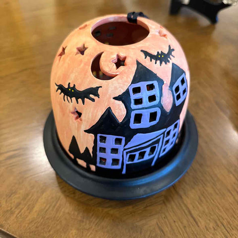 Ceramic Halloween Votive