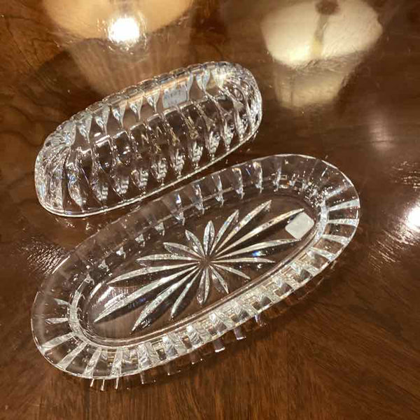Crystal Butter Dish