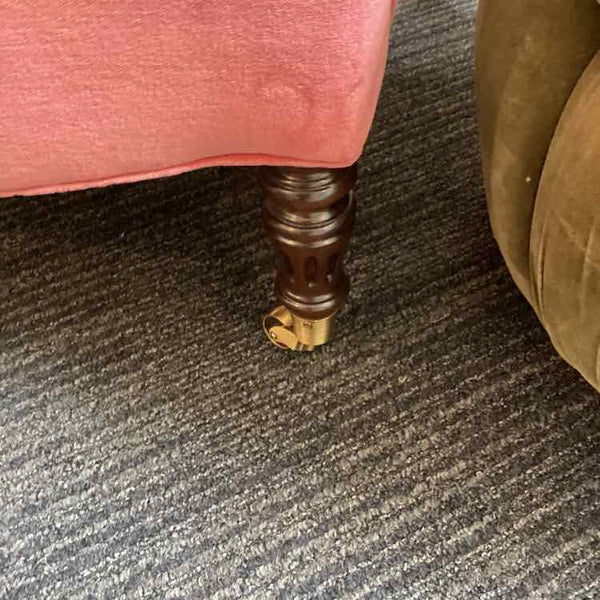 Hickory Chair Raspberry Velvet Chair