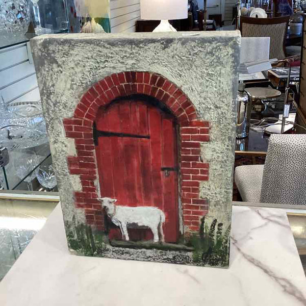 "Gentle Home" Encaustic Art Work