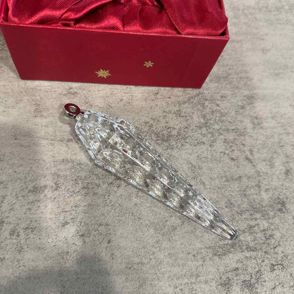 Waterford Icicle 2017 Ornament w/Box